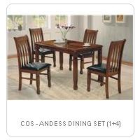 COS - ANDESS DINING SET (1+4)